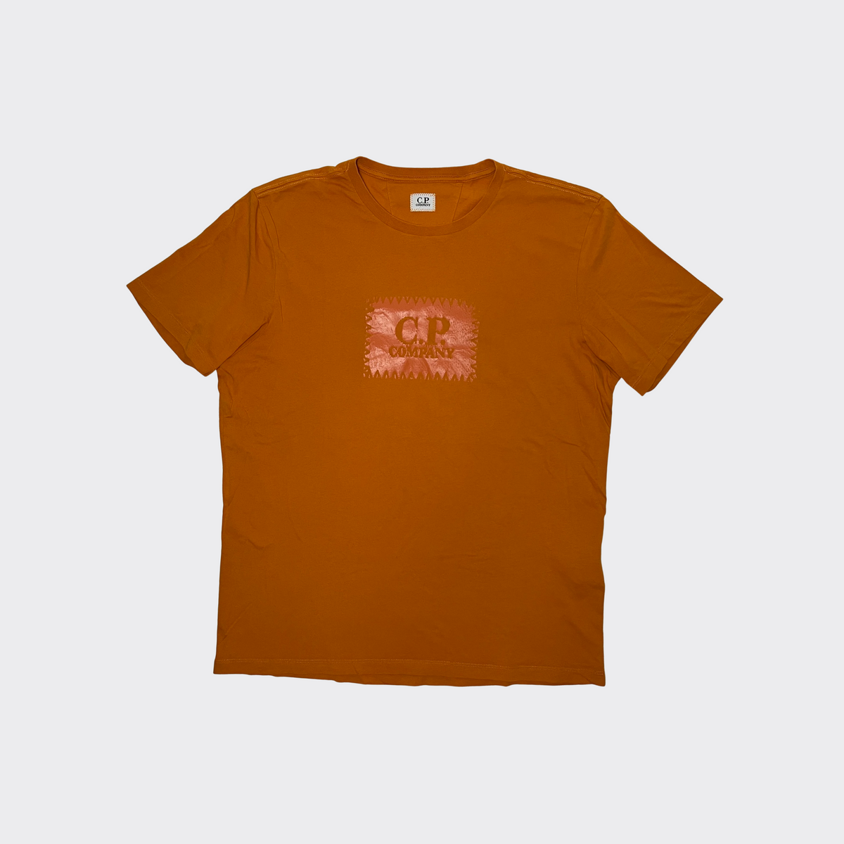 orange cp company t shirt