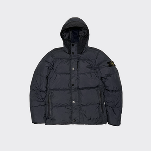 Stone Island Navy Down Jacket XL