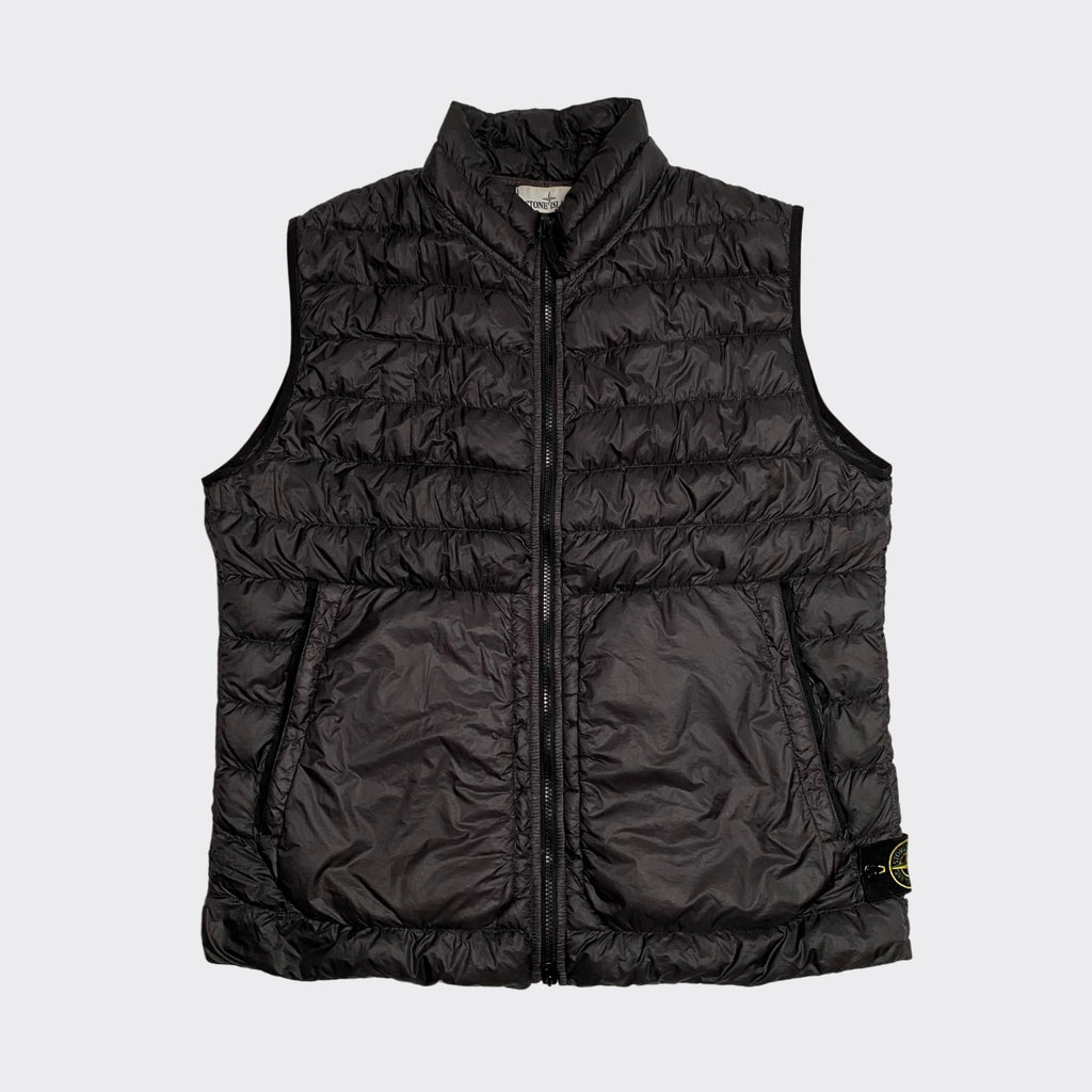 Stone Island Black Gilet XXL