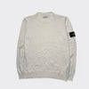 Stone Island White Crew L