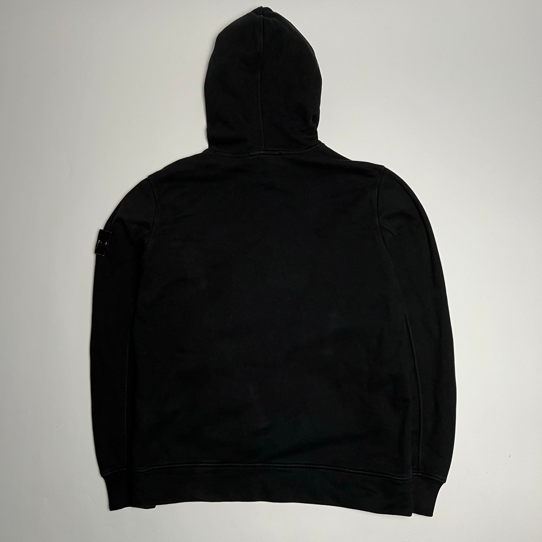 Stone Island Black Hoodie L