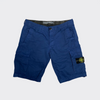 Stone Island Navy Cargo Shorts W33