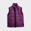 Stone Island Purple Down Gilet M