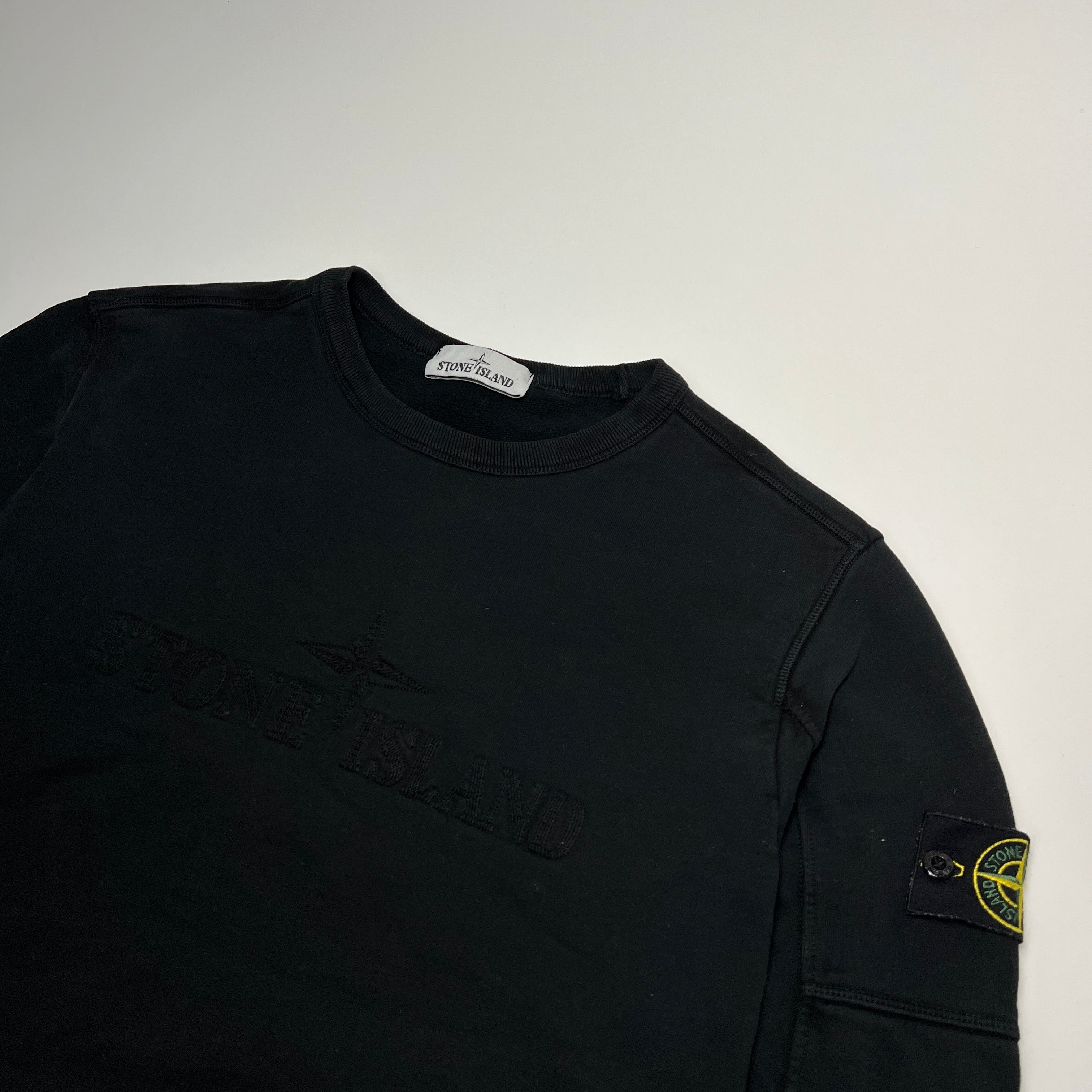 Stone Island Black Crew L