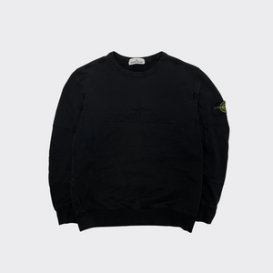 Stone Island Black Crew L