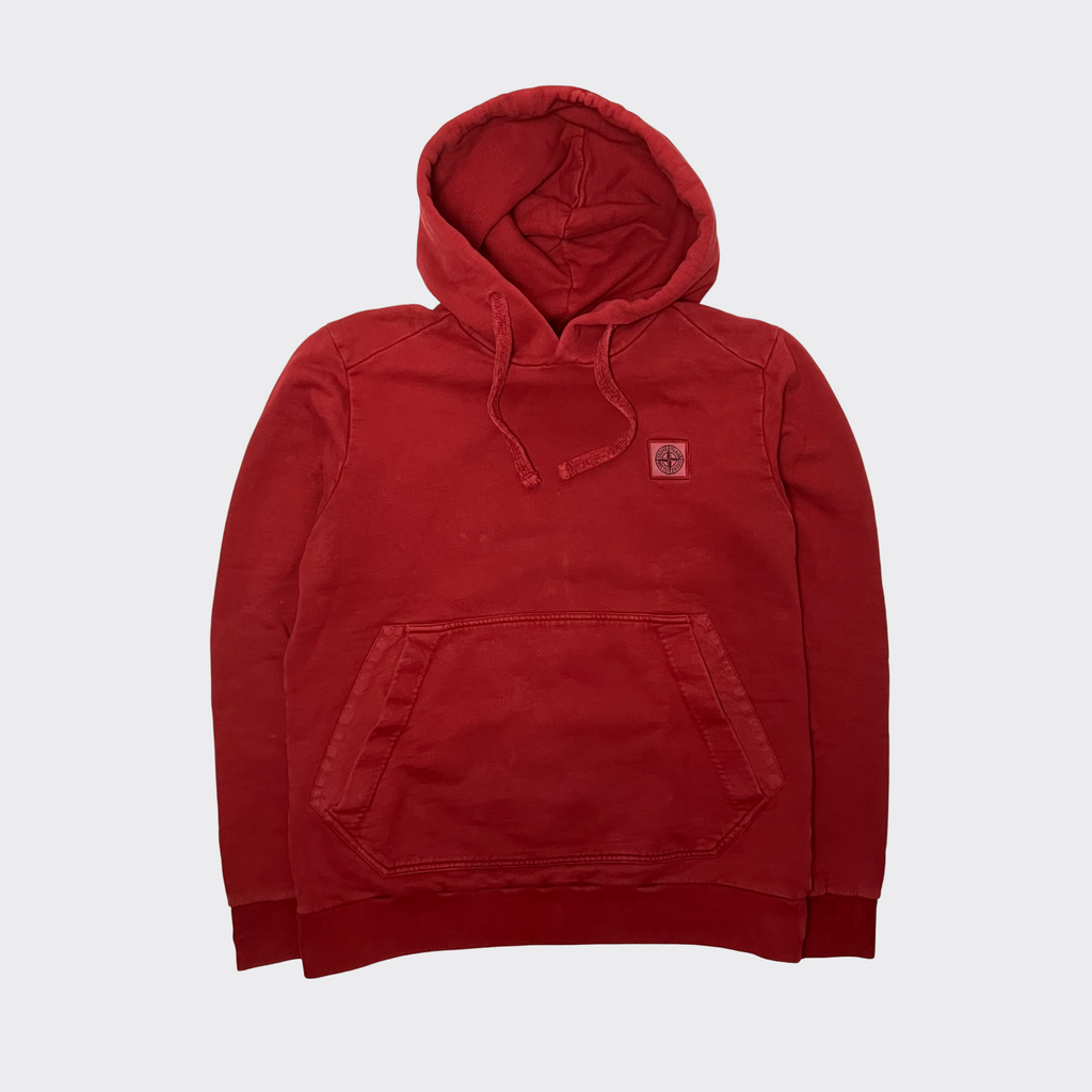 Stone Island Red Hoodie S