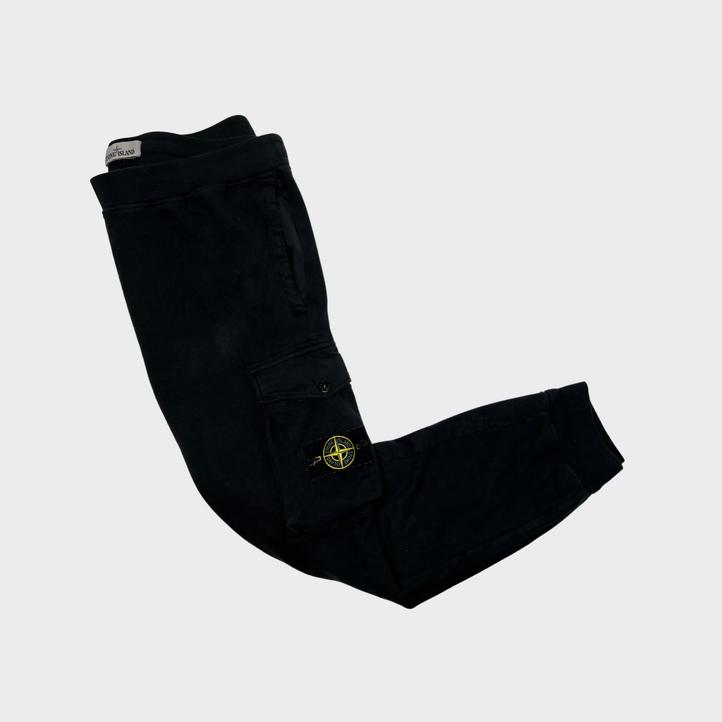 Stone Island Black Joggers XL