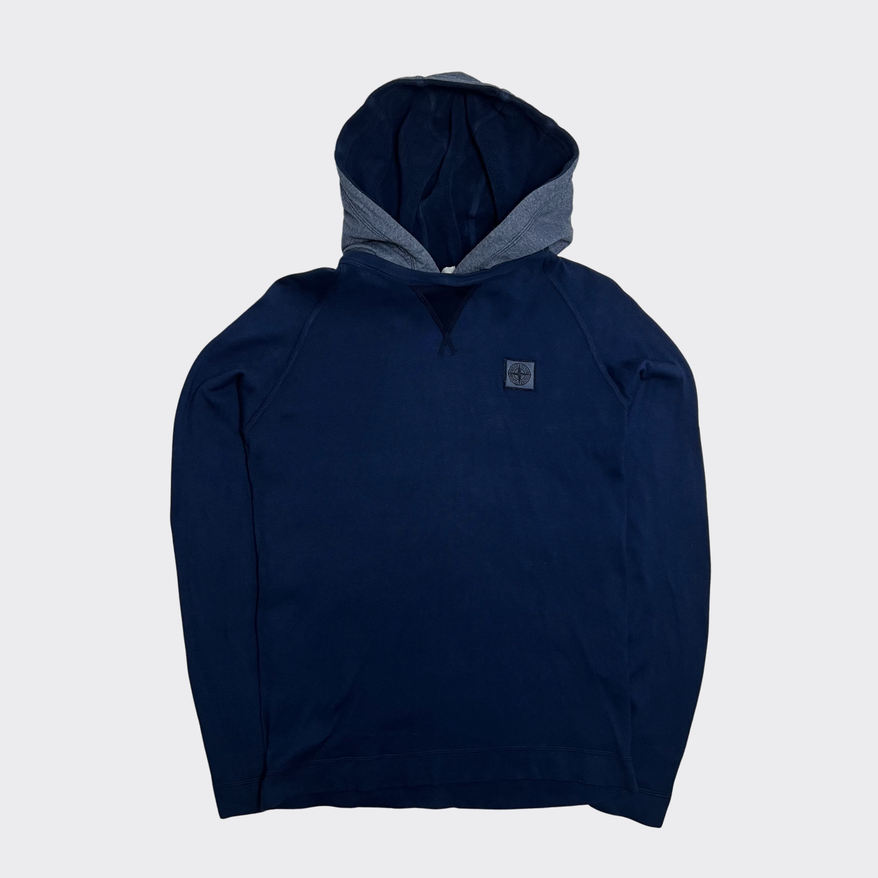 Stone Island Blue Hoodie S