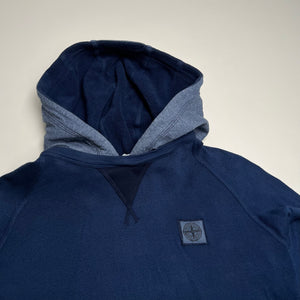 Stone Island Blue Hoodie S