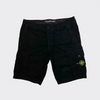 Stone Island Black Cargo Shorts W36