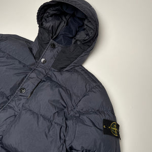 Stone Island Navy Down Jacket XL