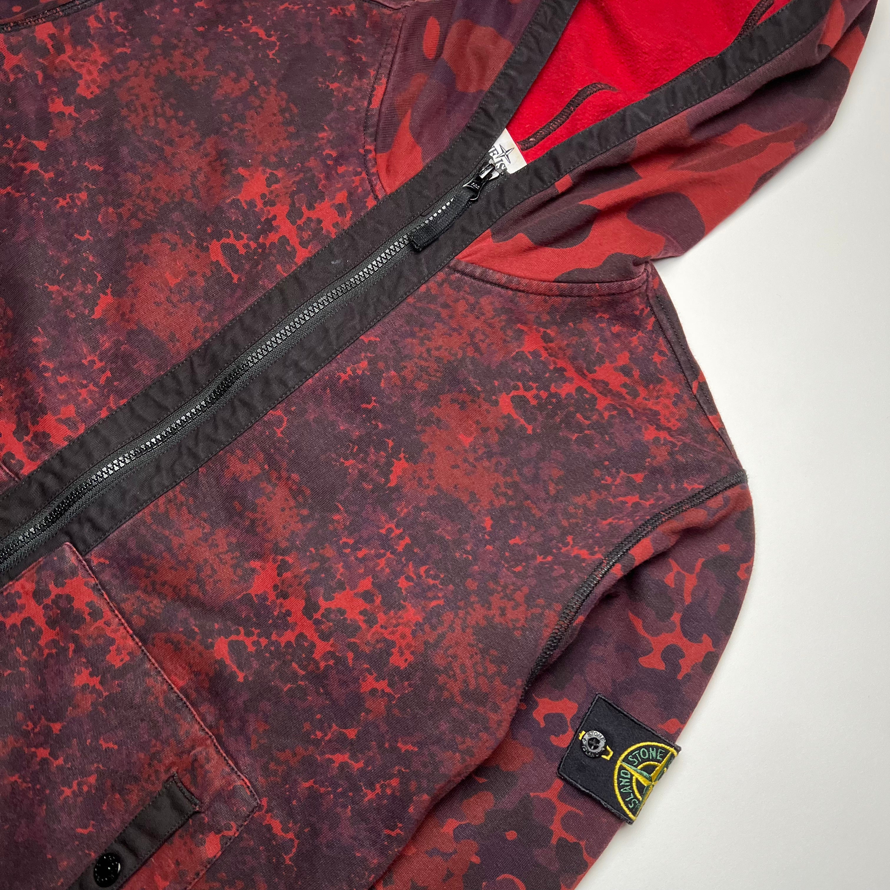 Stone Island Camo Hoodie L