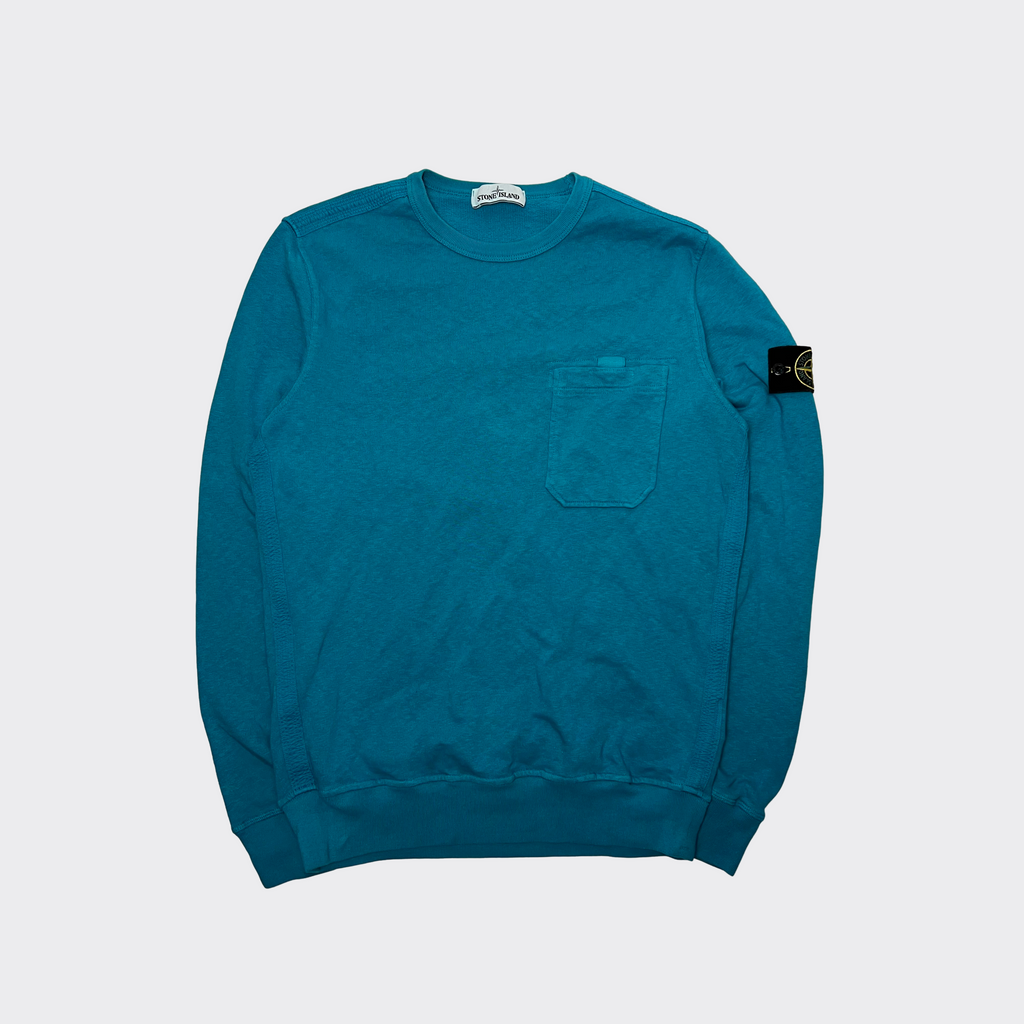 Stone Island Blue Crew L