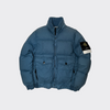 Stone Island Resin Poplin Down Jacket L