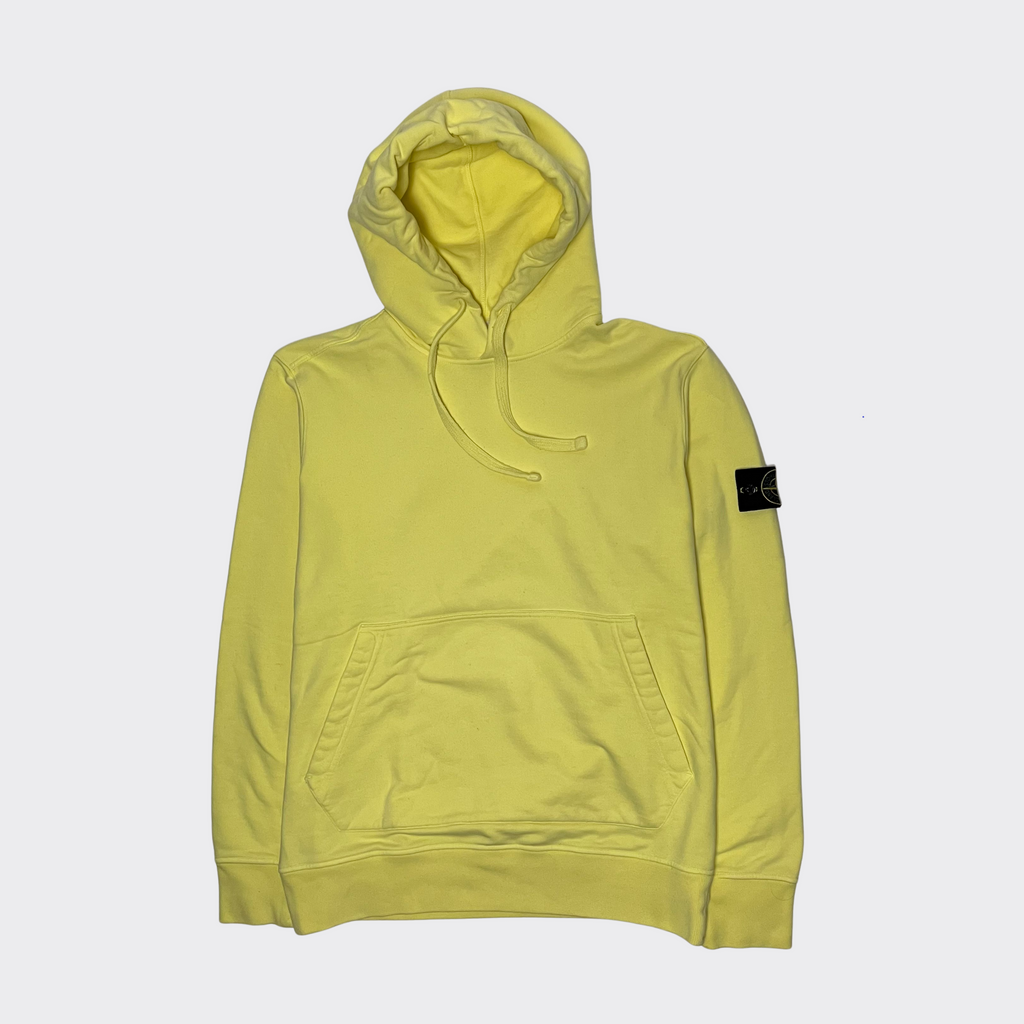 Stone Island Yellow Hoodie XL