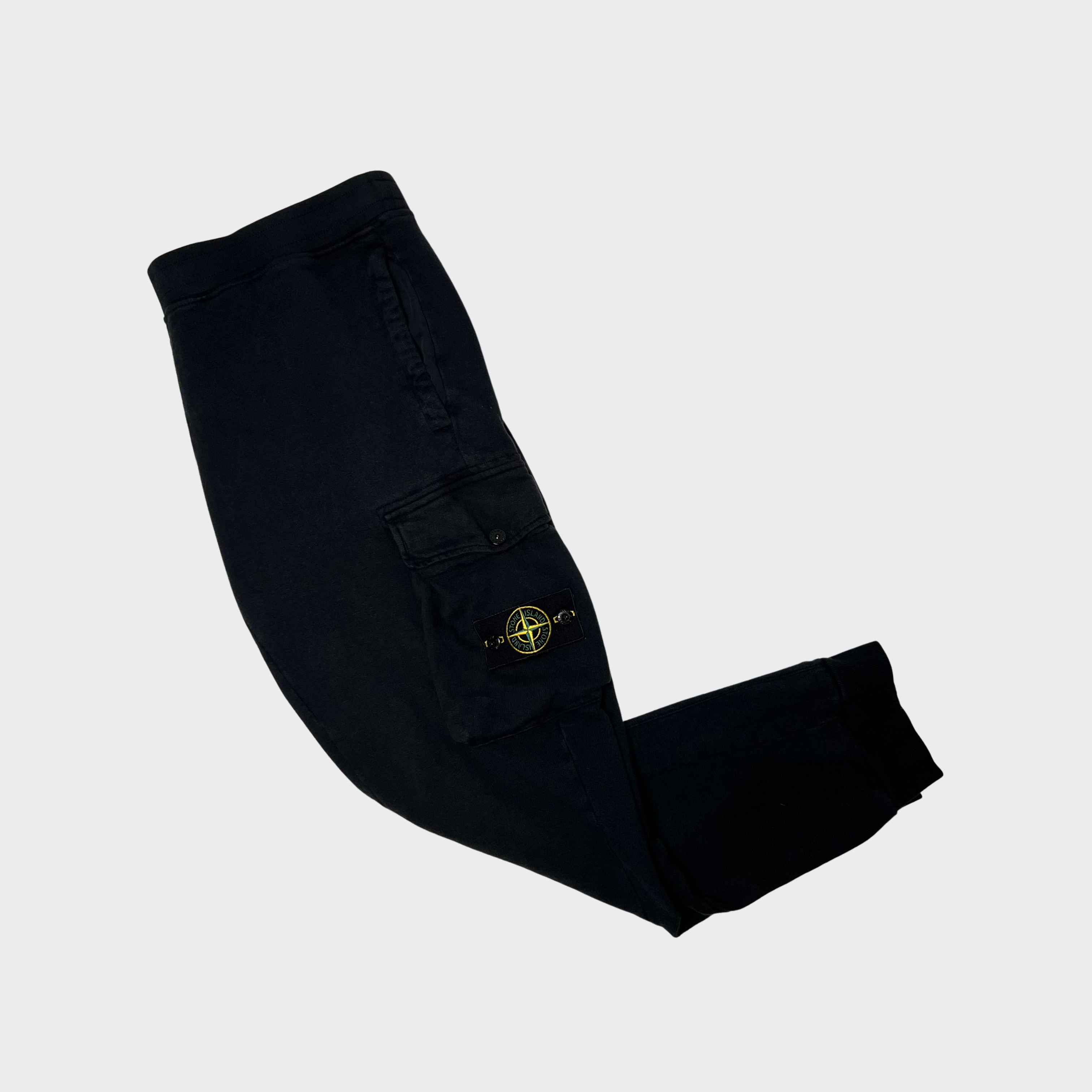 Stone Island Black Joggers XL/XXL