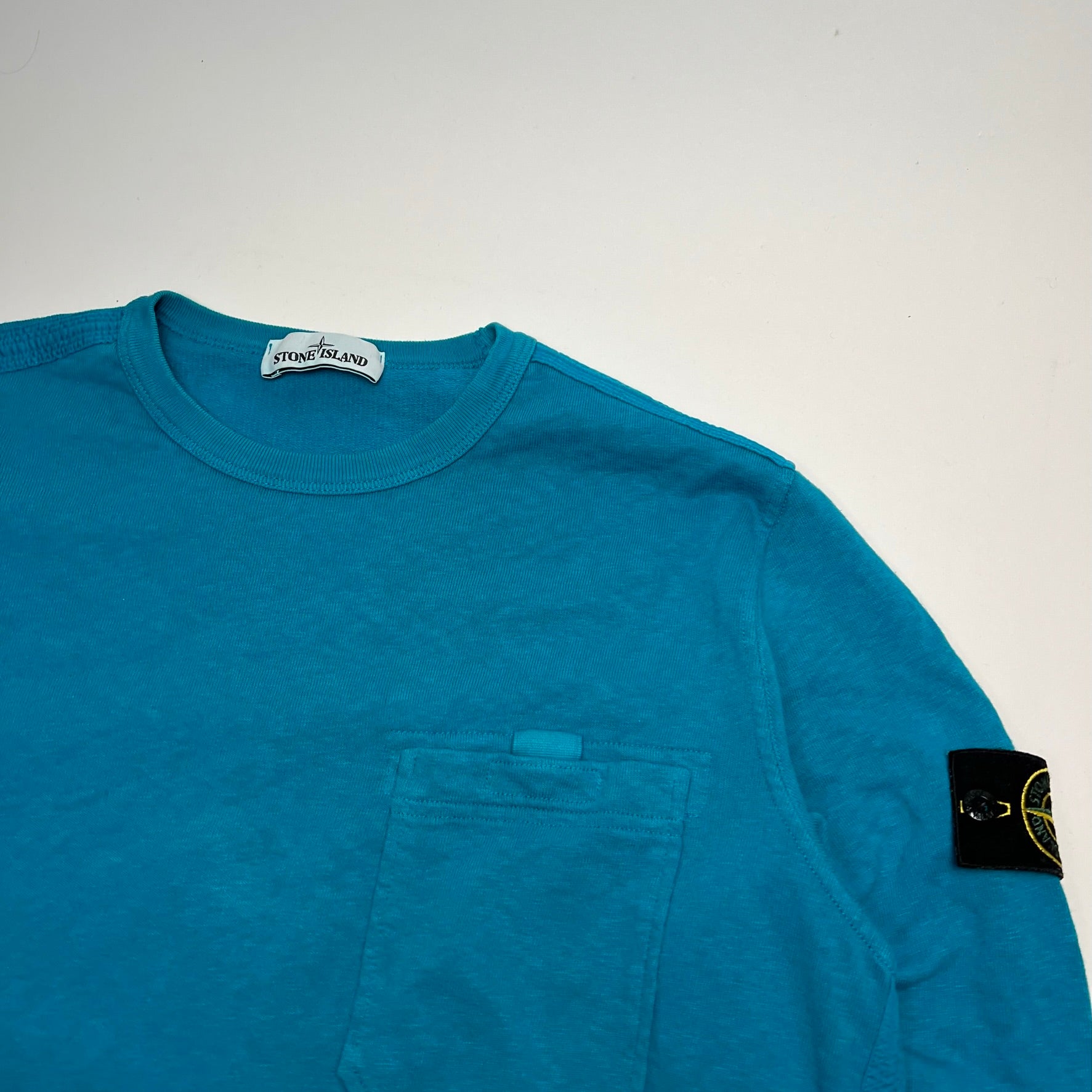 Stone Island Blue Crew L