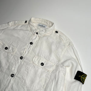 Stone Island Button Up Overshirt XL