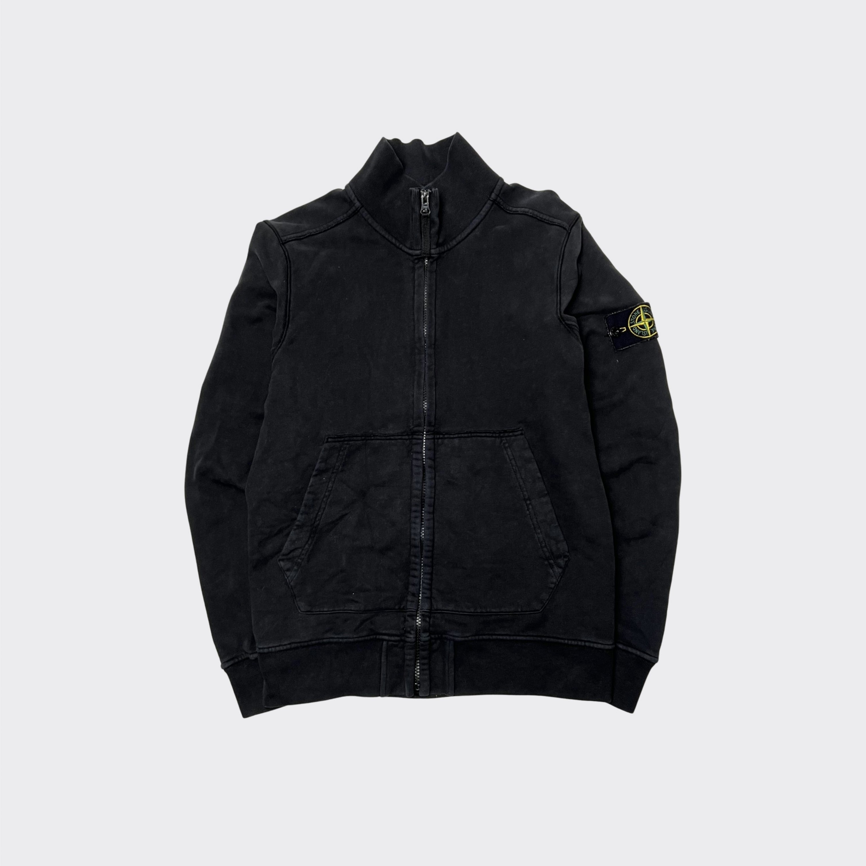 Stone Island Zip Up Jumper S