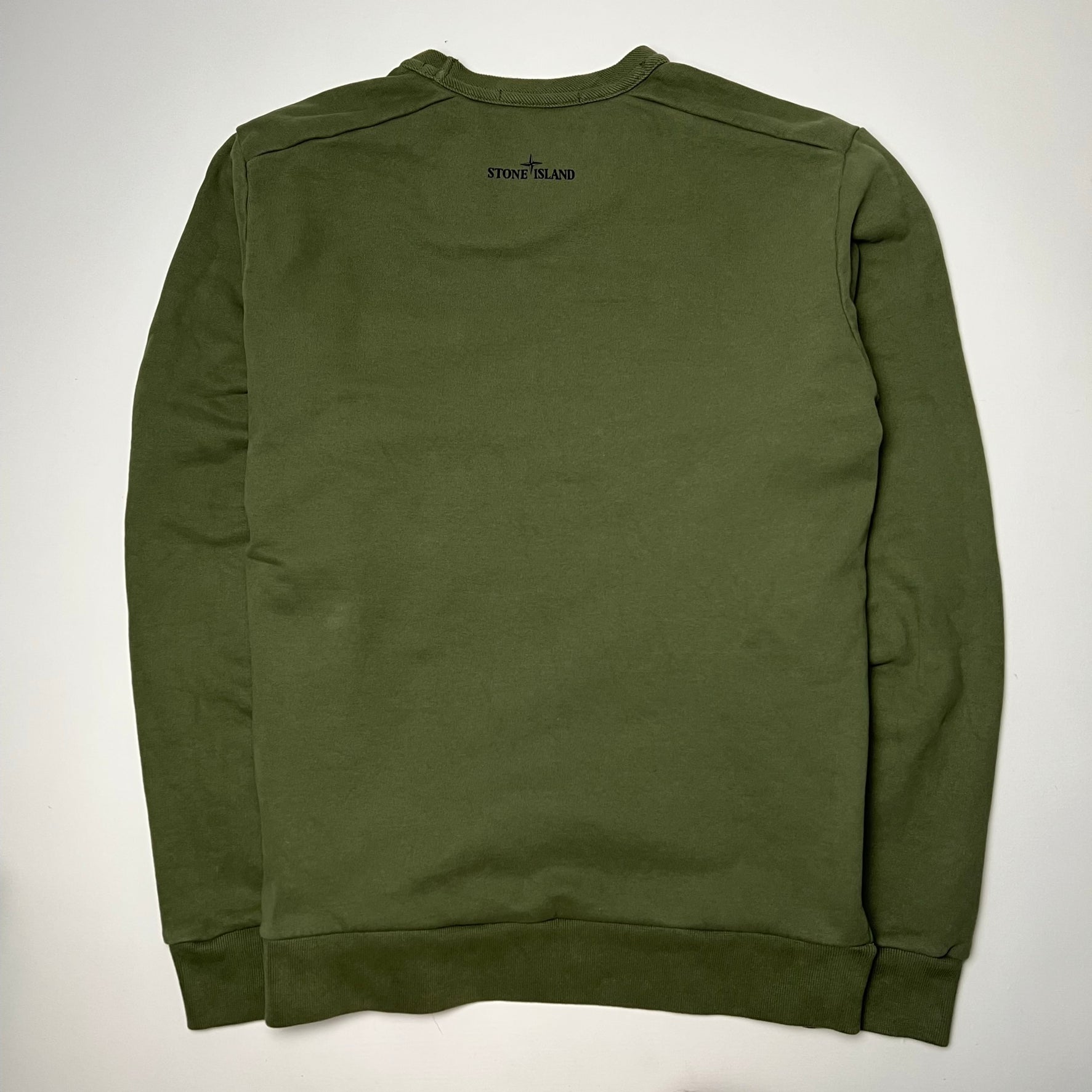 Stone Island Green Crew M