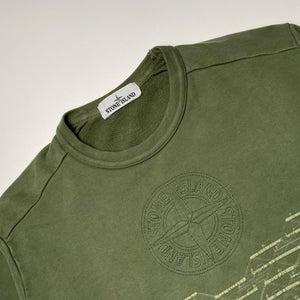 Stone Island Green Crew M