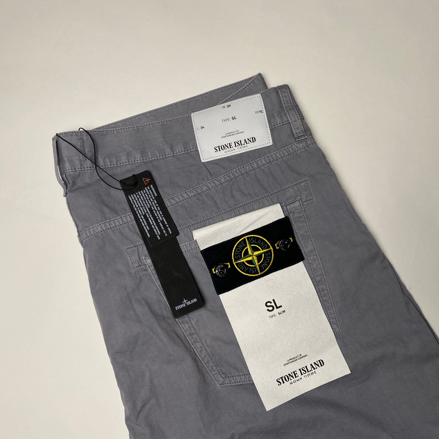 Stone Island Cotton Trousers W38/L34