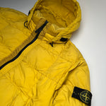 Stone Island Yellow Down Jacket L