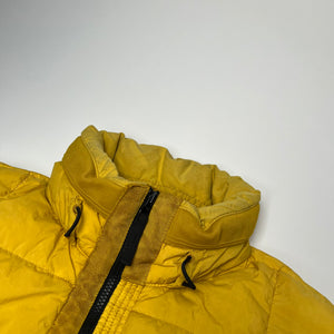 Stone Island Yellow Down Jacket L