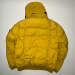 Stone Island Yellow Down Jacket L